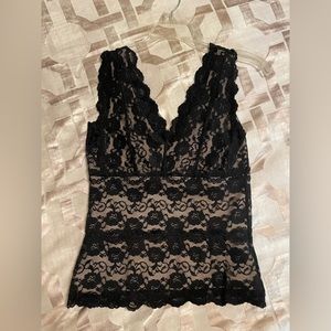 George Sheer Lace Tank